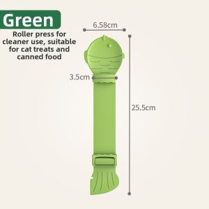 JKULNING | Pet Feeding Tool Cat Food Dispenser Can Opener Spoon