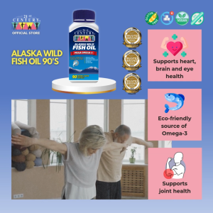 21St Century Alaska Wild Fish Oil 90s Enteric Coated