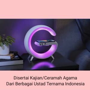 Al Falah Speaker Bluetooth Murotal Alquran 30 Juz Lengkap Lampu LED