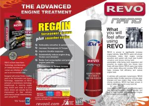 Km+REVO NANO ADVANCED ENGINE TREATMENT and FRICTION REDUCER 120ML/NANO OIL/ENGINE Power/Save Fuel/Top Speed/Laju/Timemax