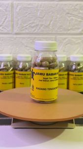 Obat Herbal Amandel Obat Herbal Radang Tenggorokan Dewasa Obat Herbal Sakit Tenggorokan Obat Amandel Anak Obat Batuk Herbal Obat Tenggorokan Sakit Menelan - Jamu Babah Kuya (KAPSUL)