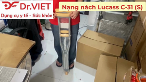 Nạng nách C-31-1 đôi Lucass