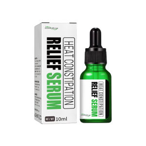 South Moon Heat Constipation Relief Serum Purgative Care Essence Tight Abdominal Fat Clear Stool Promote Basal Metabolism Body Massage Constipation Treatment Health Care Product 10ml