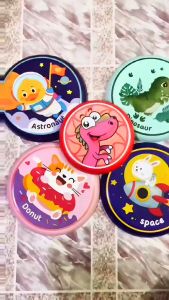 Childrens Sports Toys Frisbee Soft Kindergarten Safe Hand Throwing Cute Cartoon Frisbee Toys Parent-child Outdoor Sports