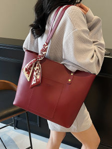 TANGKOU | Red Wedding Tote Bag Large Capacity