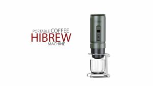 Máy pha cà phê cầm tay chuyên nghiệp Espresso 3 trong 1 dùng pin có thể pha cả nóng và lạnh. Thương hiệu Mỹ cao cấp HiBREW - H4C