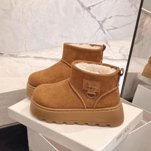 JIFANPAUL | Heel Height Increasing Insulated Snow Boots for Women