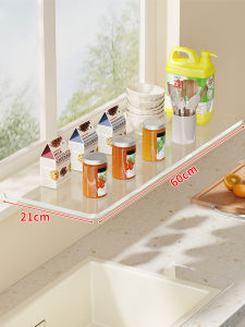 No-Drill Kitchen Window Sill Extension Shelf