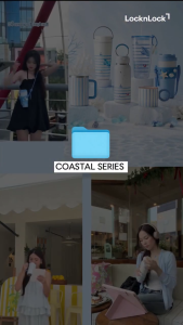[Phiên Bản Giới Hạn] Bình Giữ Nhiệt LocknLock COASTAL Xanh Đại Dương Hàng Chính Hãng - Joymall