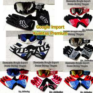 kacamata goggle trail sunmori FXG 06 import dengan kualitas premium BONUS sarung tangan kacamata goggle trail cross terlaris