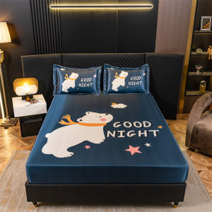 SUNLIGHT HOME Cooling Bedsheet 9 ColorsCute Bed SheetComfortable Mattress Protector