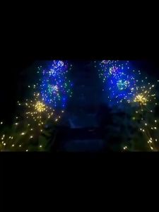 【BUY 1 TAKE 1】 Firework Light Solar Christmas Lights Outdoor Waterproof Copper Wire Dimmable Multicolor Auto ON-Off Christmas