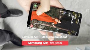 Samsung S9+ mobile phone spy camera secret recorder hidden camera candid camera hidden camera miniature camera hidden spy camera 2K auto focus