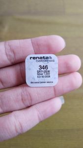 Renata SR712SW Baterai jam tangan Renata 346 SR712SW Silver 1.55V