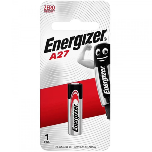 Energizer A27 12V Alkaline Battery Energizer 27A Batteries Zero Mercury Keyless Entry Car Remote Garage Door