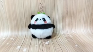 Boneka Gantungan Panda Keychain Bag Charm Bulu Animal Panda Cute