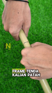 Naturehike Tent Frame Set 4 Pcs Frame Repair Kit NH17A001-W Part Penyambung Frame Tenda Alumunium Aloy