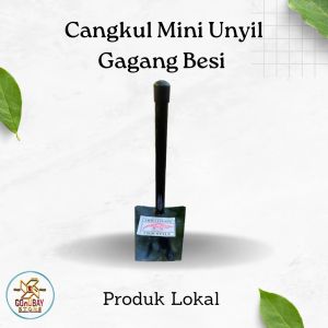 Cangkul Kecil Unyil Pacul Rumput Mini Besi Plat Gagang Besi Alat Kebun