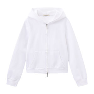 Hooded Cutting Fit Short Jacket