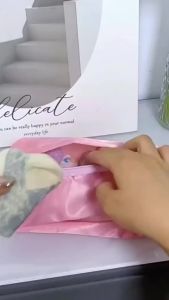 Blumey กระเป๋าเก็บชุดชั้นใน กระเป๋าจัดระเบียบกระเป๋าเดินทาง พับเก็บได้ จุได้เยอะ  พกพาเดินทาง 1 ชิ้น Storage bag