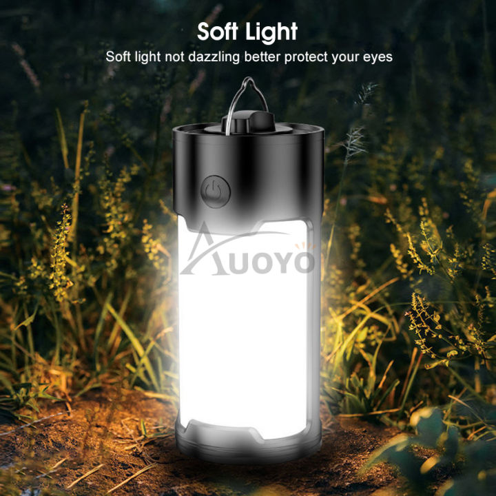 Outdoor Camping Lamp Lantern Windproof Gas Candle Lamp