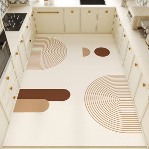 No-Wash Waterproof Anti-Oil Non-Slip PVC Kitchen Mat
