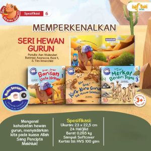 Buku Senter Seri Hewan Gurun (3 buku)