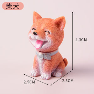 Cartoon Cute Dog Mini Resin Ornament