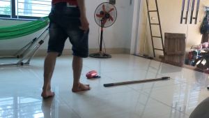 Chổi quét trần đa năng đầu dài 2.8m - Chổi quét màng nhện kiêm cây treo đa năng INOX- Cây quét trần nhà đa năng 3 trong 1