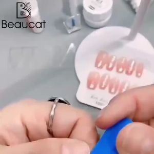 ฟรีกาว 3g เล็บปลอม กันน้ำ 24 ชิ้น เล็บปลอมทาสีแล้ว เล็บปลอมสำเร็จรูป เล็บปลอมยาว เล็บปลอมสำเร็จรูปยาว เล็บปลอมสายฝอ เล็บปลอมเจล COD