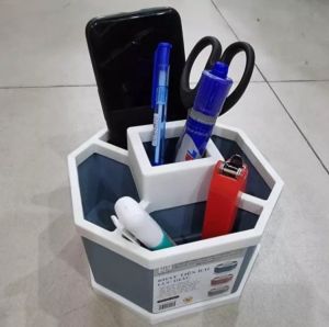 Khay lục giác tiện ích 5 ngăn để đồ đa năng hàng nhựa Việt Nhật