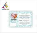 kartu Tasyakuran Bayi / Kartu Aqiqah Bayi / Stiker Aqiqah bayi (40 pcs). 