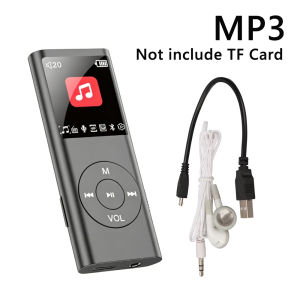 KEBIDU | KEBIDU Mini MP3 Player Portable Walkmen With IPS HD Display TF FM Radio E-Books Recording HiFi Lossless Bluetooth Music Player