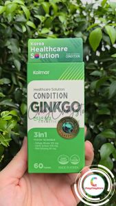 Thực phẩm bảo vệ sức khỏe Kolmar Condition Ginko Hộp 60V (Hàng Nhập Khẩu)