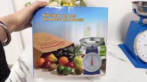 Timbangan Buah 20kg Crwon Besi Jarum Analog Manual Duduk Sembako Telor Kue Tepung Buah Sayur