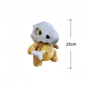 DUODUOBAO | 25cm Pokemon Cubone Stuffed Doll Marowak Plush Toy Cartoon Toy Hobbies Collection Dolls Home Decor Toys Birthday Surprise Gifts