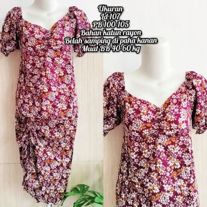 DRESS BELAH SAMPING/ HOMEDRESS/ DASTER SEKSI/ DASTER MURAH