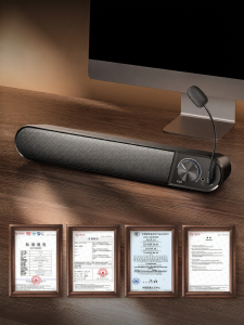 [Phích cắm dẹt] Niye | Loa Soundbar Niye S7 - Để Bàn Có Mic Kết Nối Dây và Bluetooth kèm Loa 