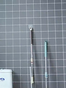 【READY STOCK】Silicone Floor Scraper Wiper Extendable Broom Magic Broom Bathroom Wiper Glass Sweeping Hair Retractable