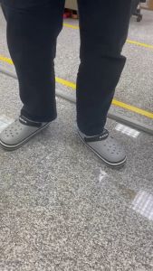 รองเท้า ADDA 55U01-M1 Size 11 ของแท้: รองเท้าหัวกลม ทนทานและสนับสนุนการเดินทางมีประสิทธิภาพ