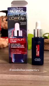 Serum Loreal Revitalift Laser Purem Retinol 30ml - Chống Lão Hóa Cấp Ẩm Chống Nếp Nhăn hiệu quả