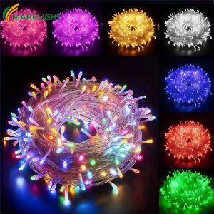 10M 100 LED String Light Christmas Lights 8 Modes With End Connector Party Decor Fairy Light Waterproof