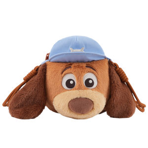 Potdemiel | Toy Spring Dog Plush Keychain Crossbody Bag