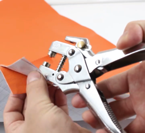 【STOK MSIA】Penebuk Mata 2 in 1 Eyelet Puncher Hole Punch Plier Binder Pure Brass Eyelet 5mm Rings Grommets