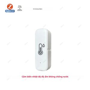 Cảm Biến Độ Ẩm Nhiệt Độ Tuya Zigbee/WiFi Trong Nhà Ngoài Trời Chống Nước LCD Nhiệt Kế Máy Đo Độ Ẩm Tương Thích Với Alexa Z2M