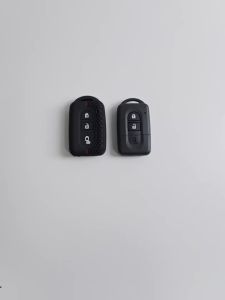 Nissan Micra K12 Silicone Chìa Khóa Xe Ô Tô Bao Da Bảo Vệ Fob Huy Hiệu Cho Juke Duke Xtrail Qashqai T31 X-Trail Vỏ Chìa Khóa