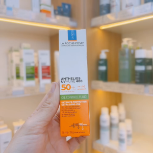 (Date 1/2027) Kem Chống Nắng La Roche Posay kiềm dầu cho da dầu mụn Dry Touch Anthelios XL UVB UVA SPF 50+