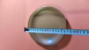 Dĩa nhựa melamine tròn ngói nhám phục vụ nhà hàng quán ăn kt 185 cm/21/23.5 cm - DA 07/08/09