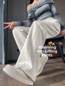 High Waist Flowy Trousers for Petite Women