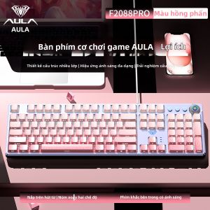 AULA | Gaming and Office Pro Mechanical Keyboard 108 Keys